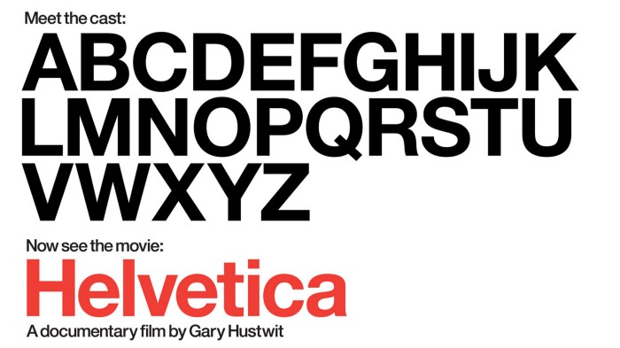 Helvetica by Gary Hustwit